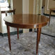 Louis XVI dining table in cherry and bronze