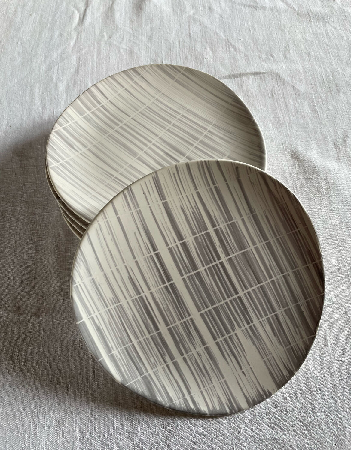 Dessert plates Voile Niderviller