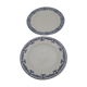 Paire d'assiettes Terre de Fer