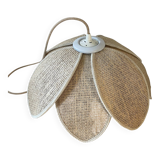 Vintage plant fibre lotus suspension