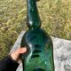 Grande bouteille en verre soufflé - Vintage 70’s - Verrerie Empoli - Italie