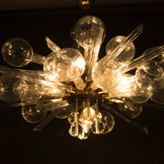 Extraordinary Art and Design Chandelier by Rene Roubicek, 1960s