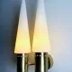 Brass Coloured Double Wall Lamp By Hans-Agne Jakobsson For Markaryd, Sweden, 1960S
