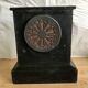 Antique black marble clock from the Napoleon III period