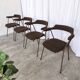 Mid-century modern dining armchairs - 70s niko kralj stol kamnik - set of 4