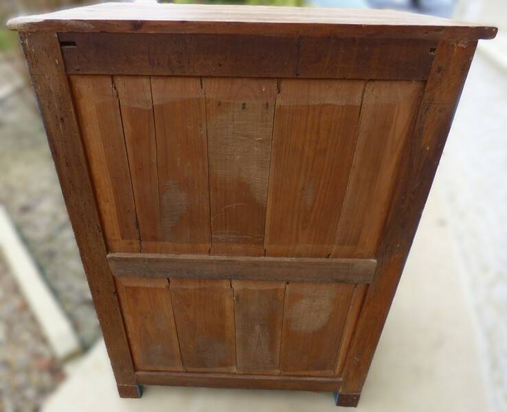 Antique Parisian style furniture with 2 solid wood drawers