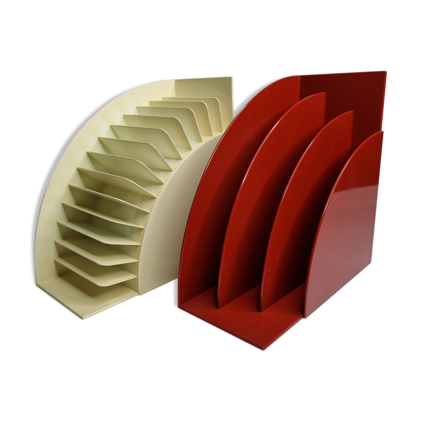 Crayonne vintage vinyl and audio cassette holders