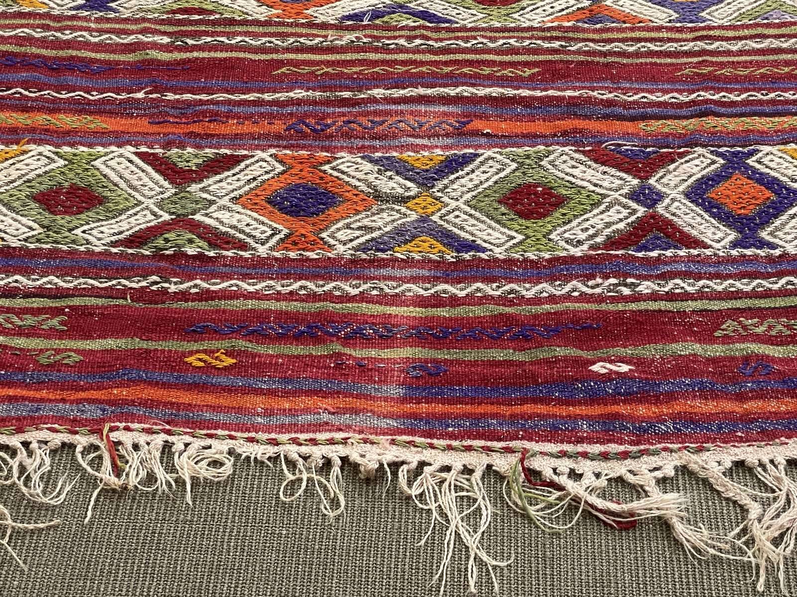 Wool kilim rug