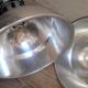 Lot de 4 suspensions industrielles XX°