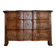 Regency period Arbalette commode in walnut – Marble top – Bronze fittings