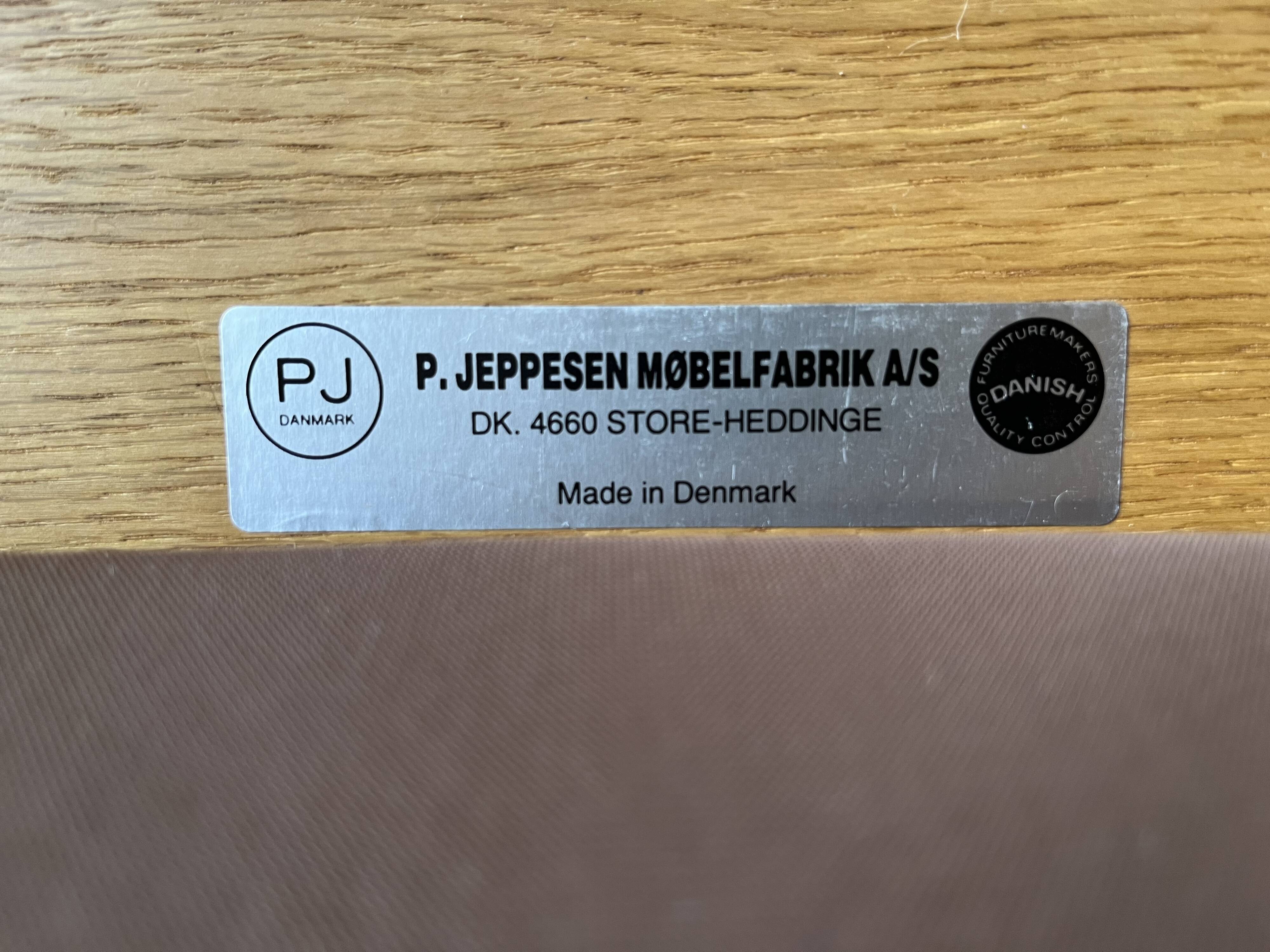 Loungesessel par Ole Wanscher pour P. Jeppesen, Set de 2