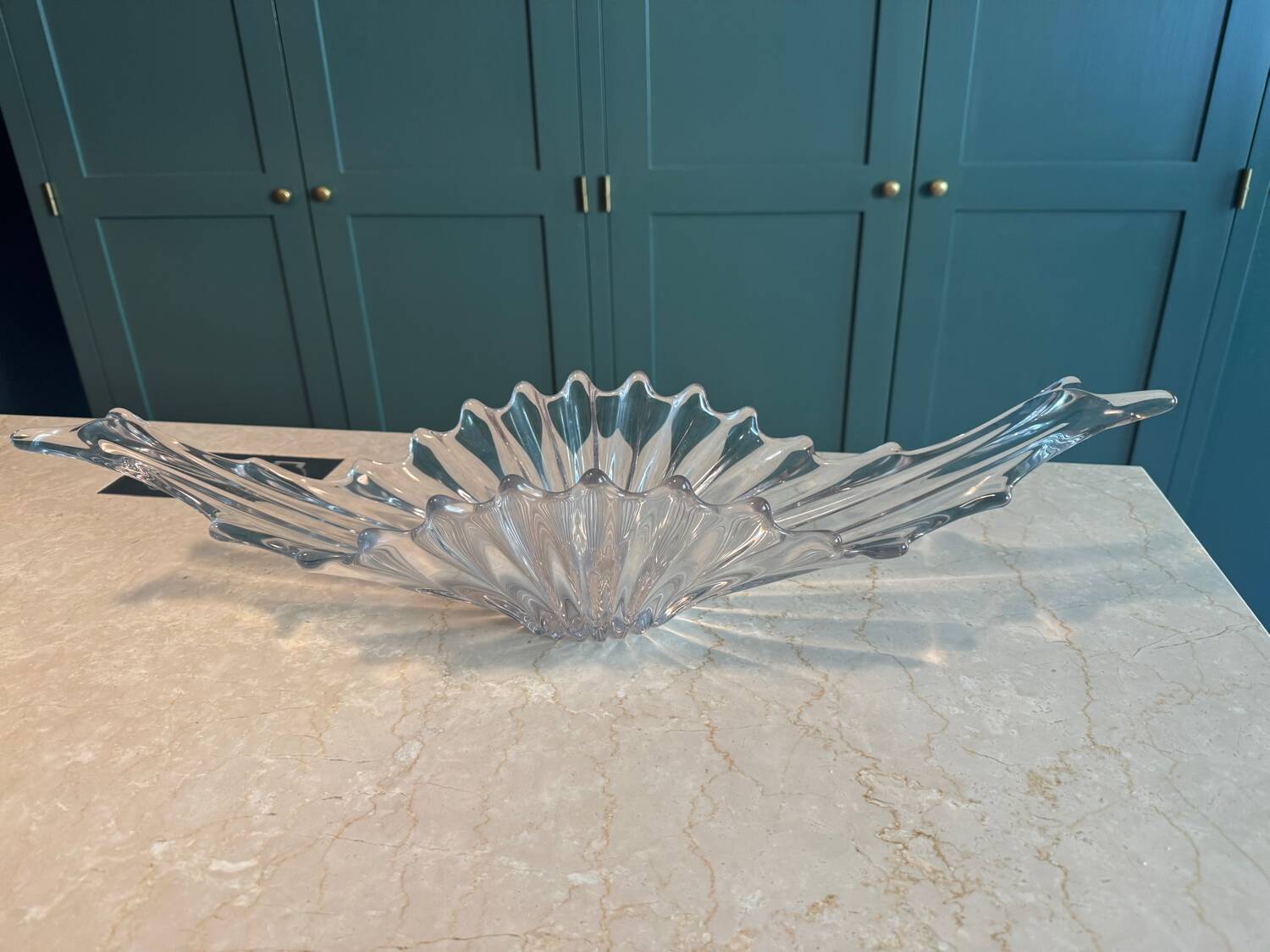 Crystal fruit basket
