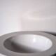 Centre de table grand format AZA ceramique 1980