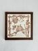 Ironstone bird trivet “Le Favori” Longwy