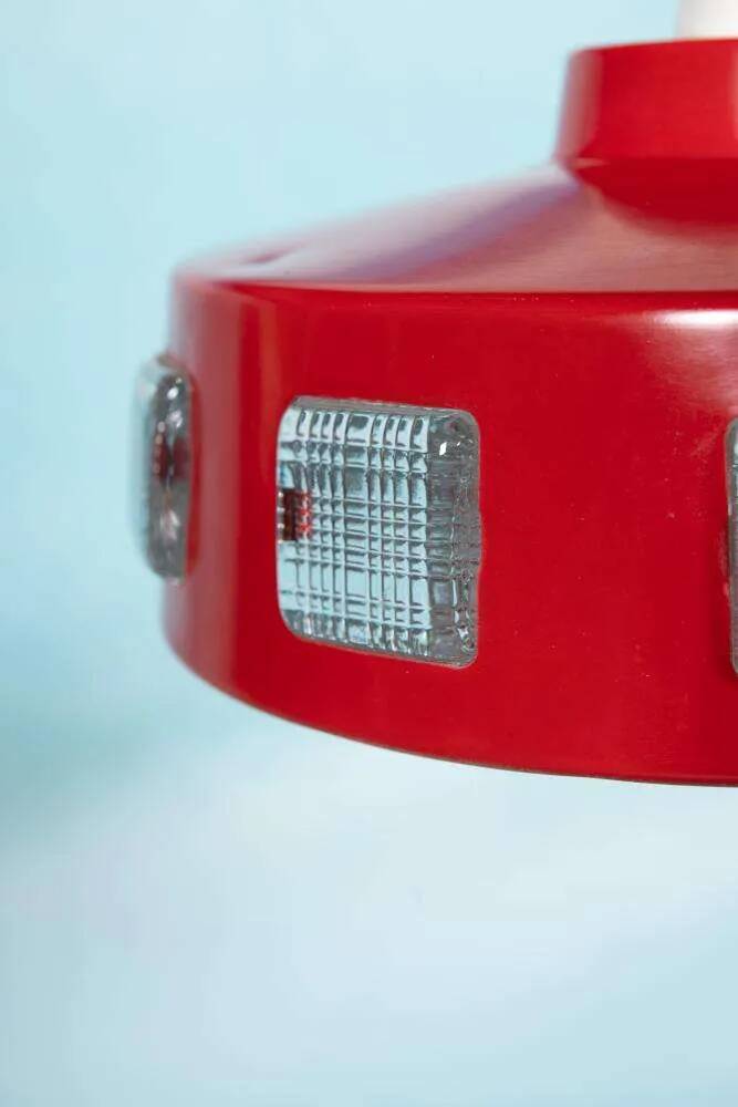 1970s vintage glass pendant from the space age, Sweden
