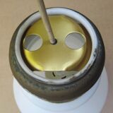 Pendant Lamp Bulb Opaline Glass Vintage 70s