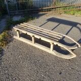 Old sled - wooden sled - Vintage