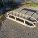 Old sled - wooden sled - Vintage