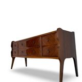 Italian Cantu rosewood chest of drawers, 1950s