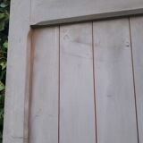 Wooden barn cellar or outbuilding door