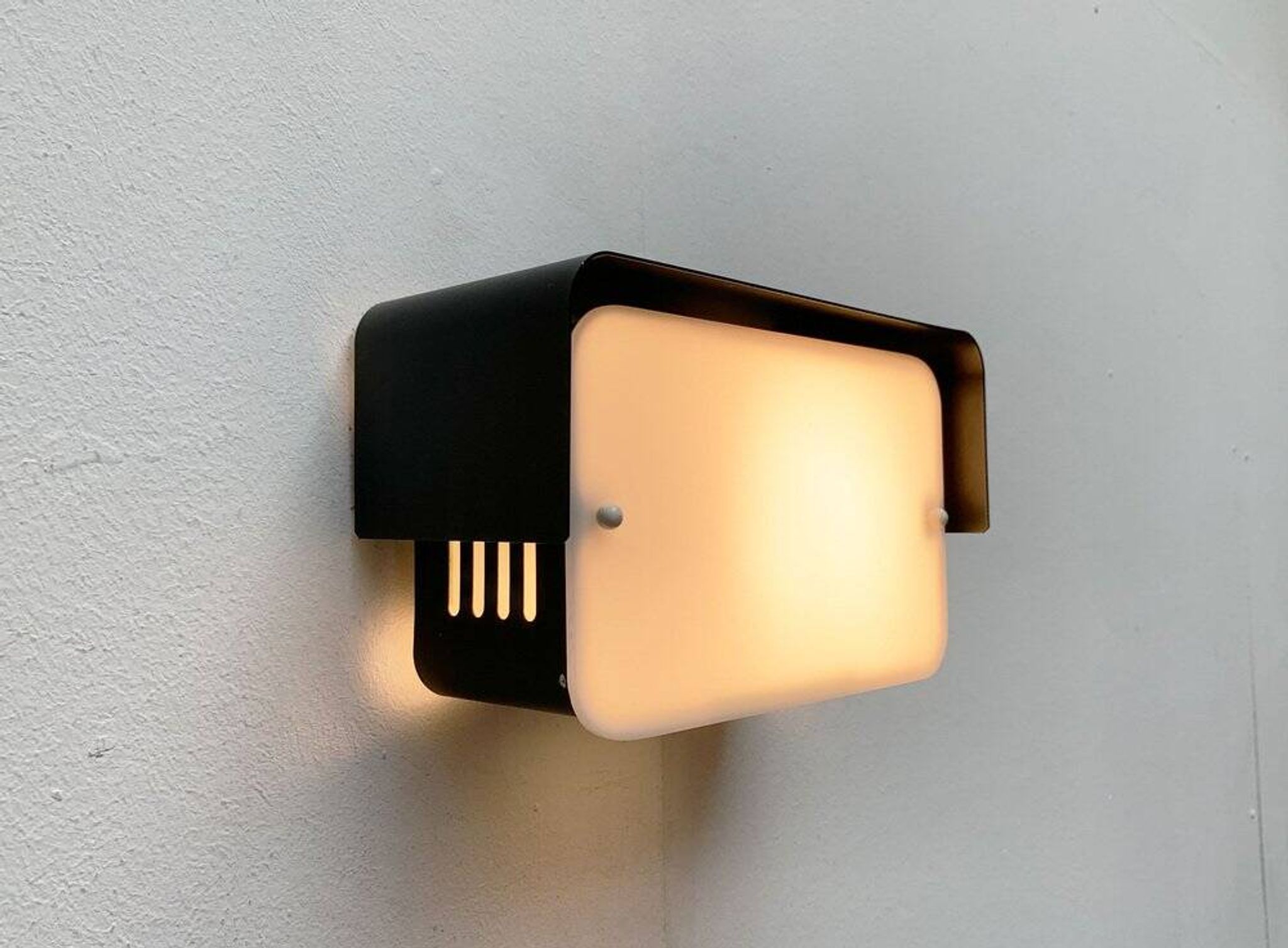 Lampe murale minimaliste espace mid-century, années 1960