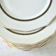 Set of 9 Limoges porcelain dessert plates