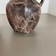 Ensemble de 2 vases en poterie Fat Lava Abstract Conçu par Ruscha, Allemagne, années 1960