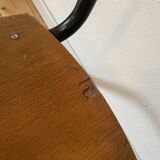Vintage school chair with desk