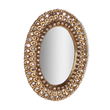 Miroir doré - 40x31cm