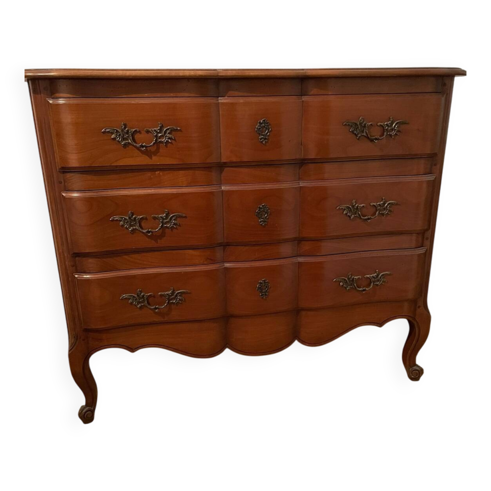 Cherrywood chest of drawers