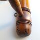 Wooden wall coat rack 4 hooks
