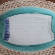 Asparagus dish in old slurry