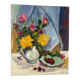 Oil on canvas "The Cherries" signed Paumier, 1994