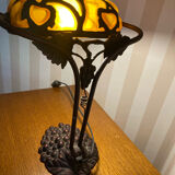 Glass paste lamp