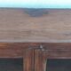 Old wooden glass cabinet