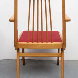 1950s armchair in beechwood