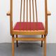 Fauteuil des années 1950 en bois de hêtre