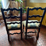 Pair of chairs Sheepbone