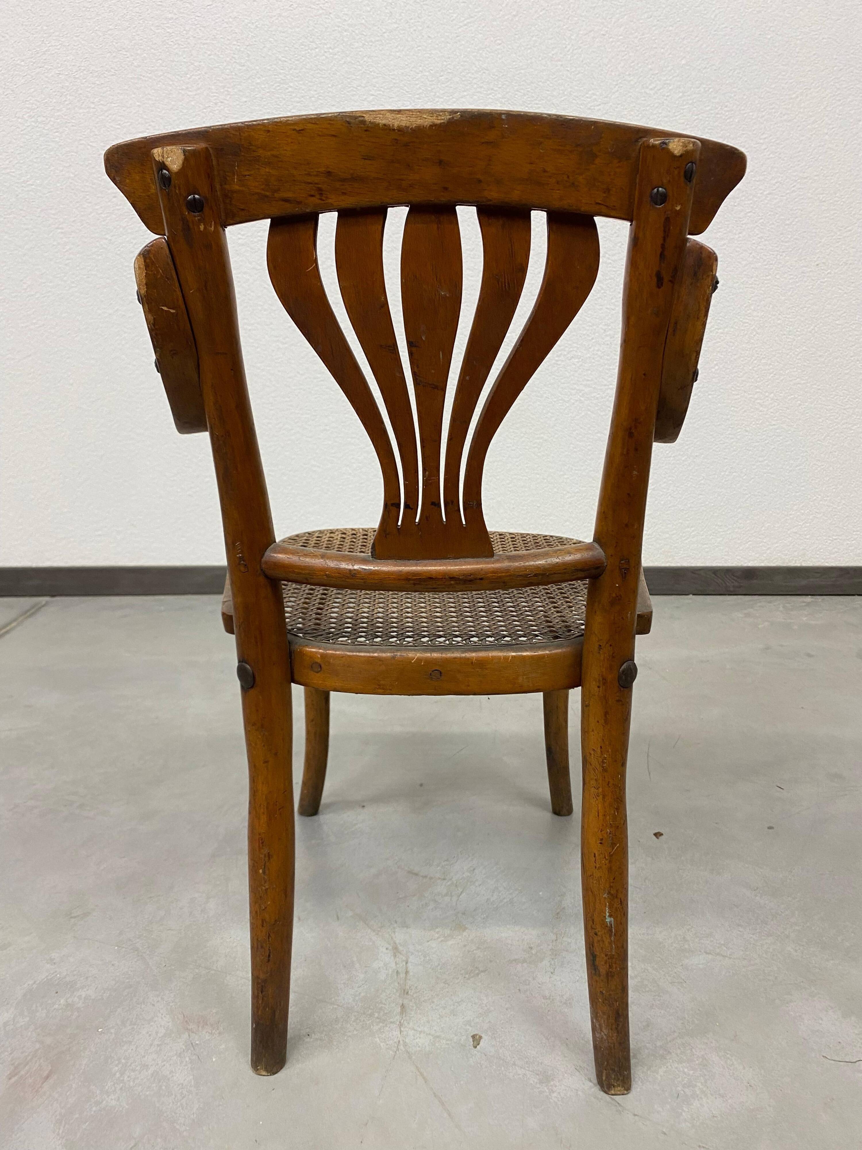 Art Nouveau Armchair for Children by J&J Kohn