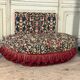 Occasional chair, trimmings and small stitches by Jacques Garcia