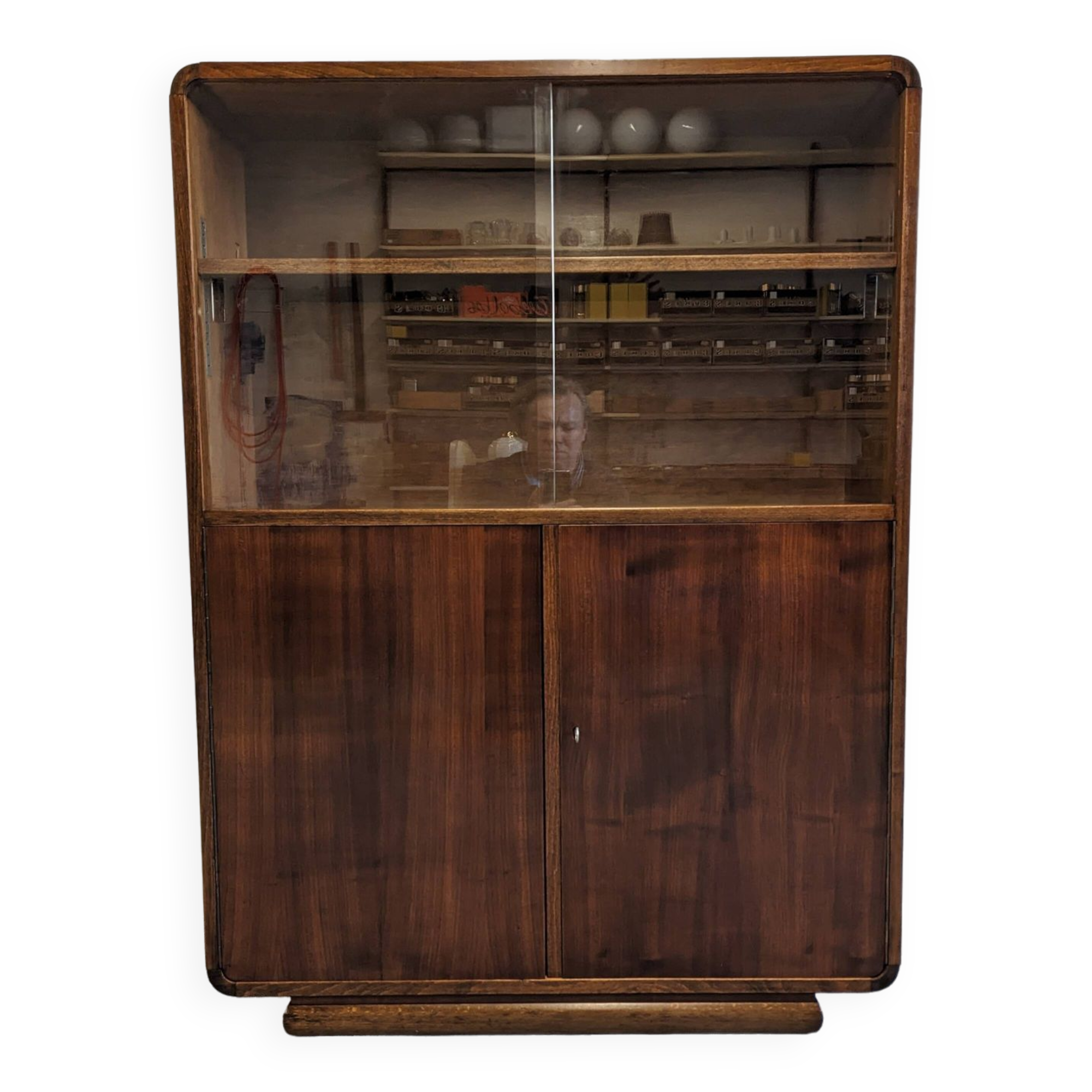 Art Deco style showcase circa 1950