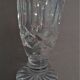 Vase cristal taillé années 50-60