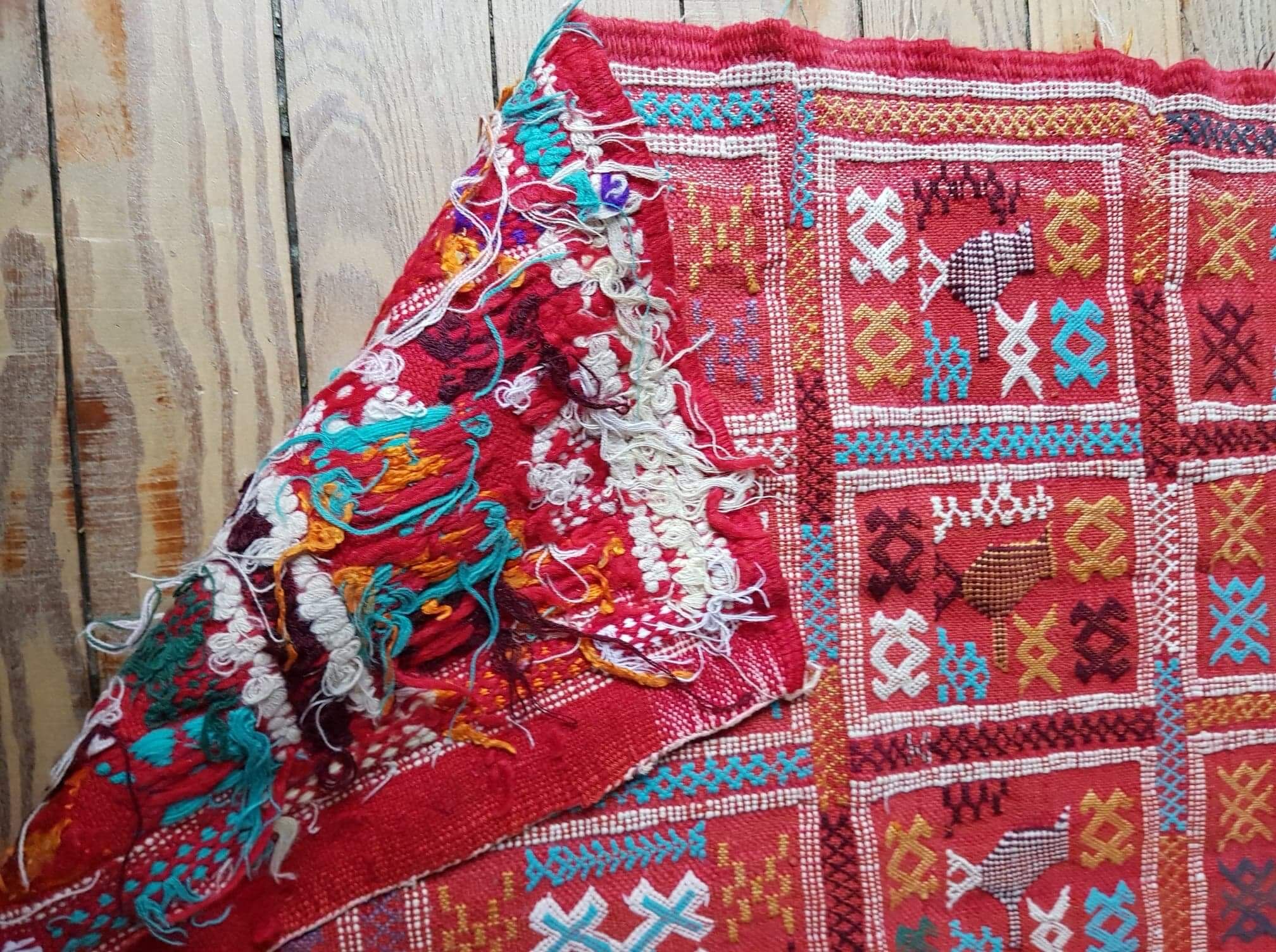 Berbere carpet kilim tribal zimour