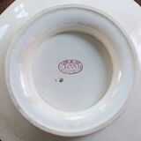 Cake stand Luna pattern by Manufacture Royale et Imperiale Nimy, ca. 1840s