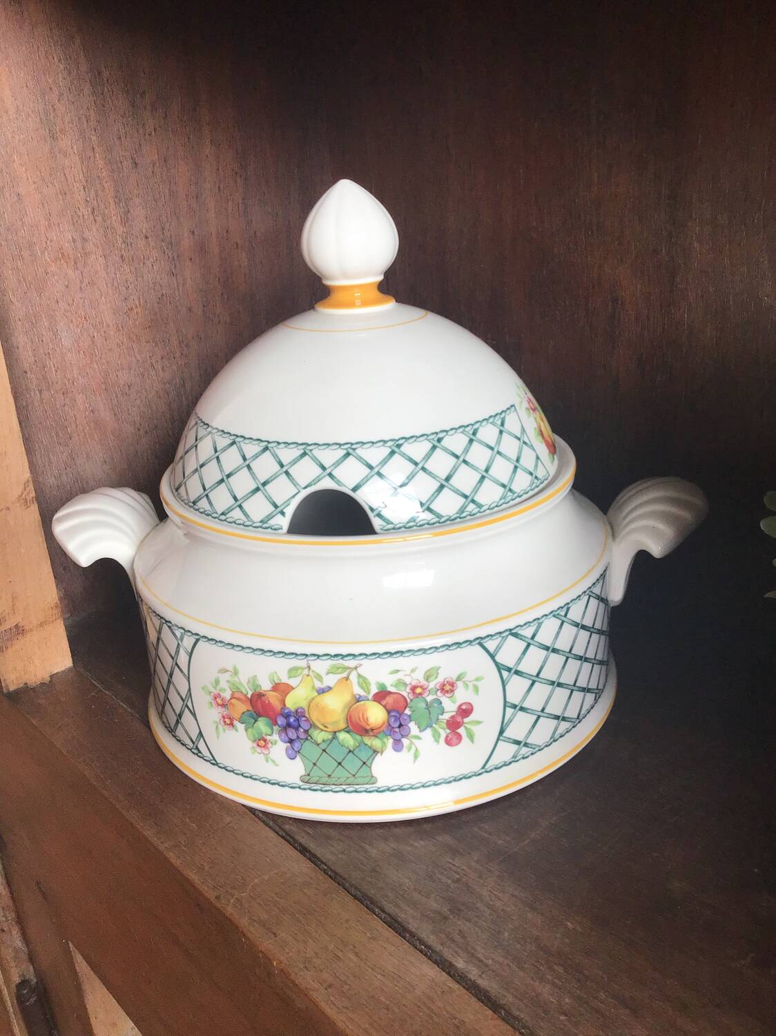Villeroy and Boch “basketball” tureen