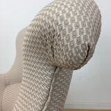 Napoleon III toad armchair forms lambrequin