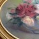 Framed pastel drawing “Roses”