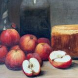 Painting - Still life with apples
