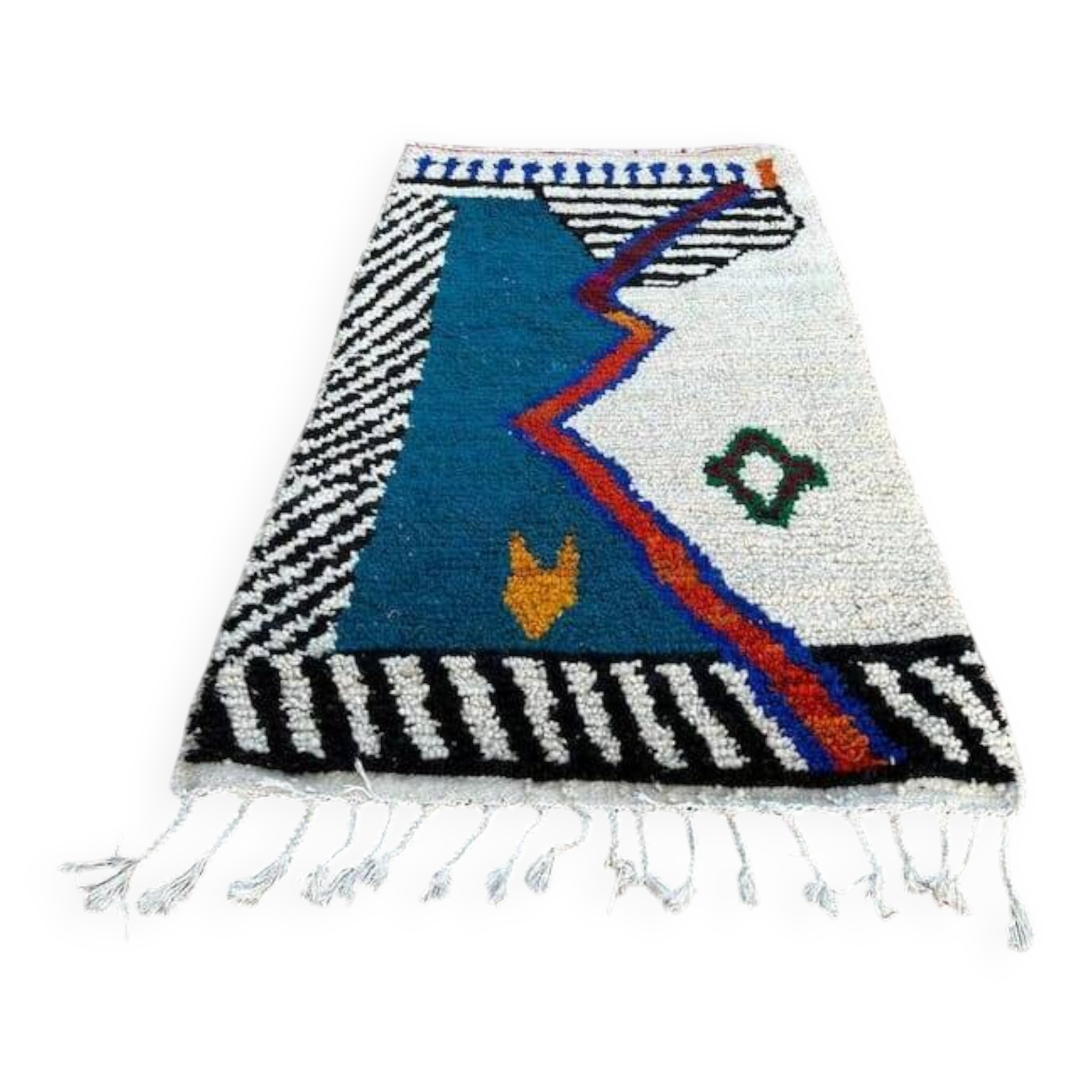 Colorful Beni Ouraine rug