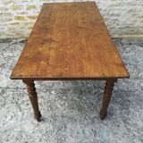 Oak farmhouse table